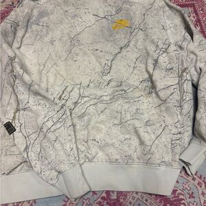 Nike Marble Patterned Crewneck Sweater